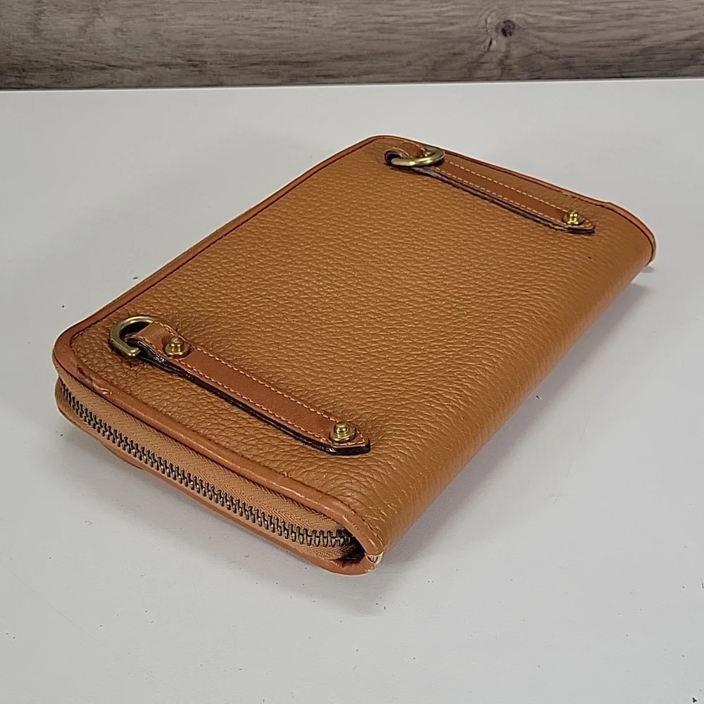 Vintage Dooney & Bourke Pebbled Leather Waist Belt Bag
